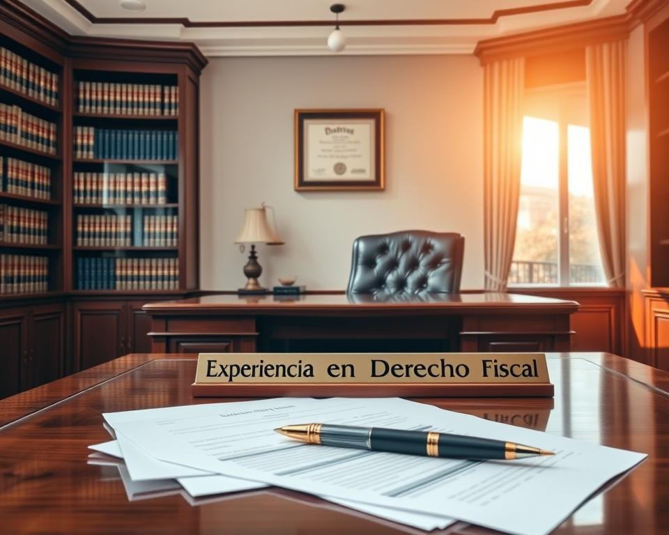 Experiencia en Derecho Fiscal
