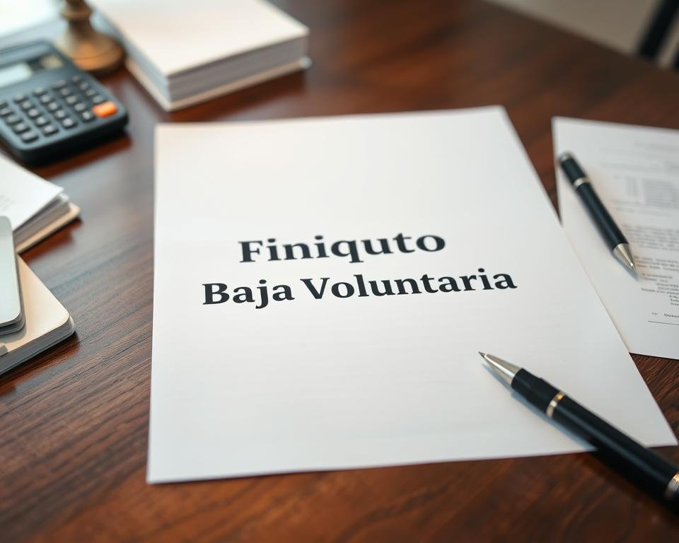 finiquito baja voluntaria